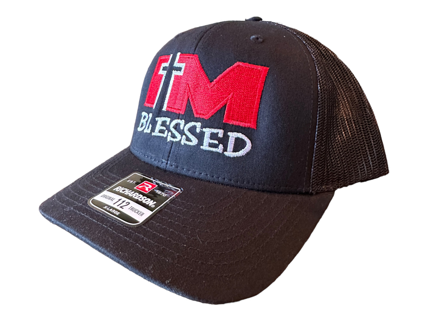 "I'm Blessed" Hat - Black