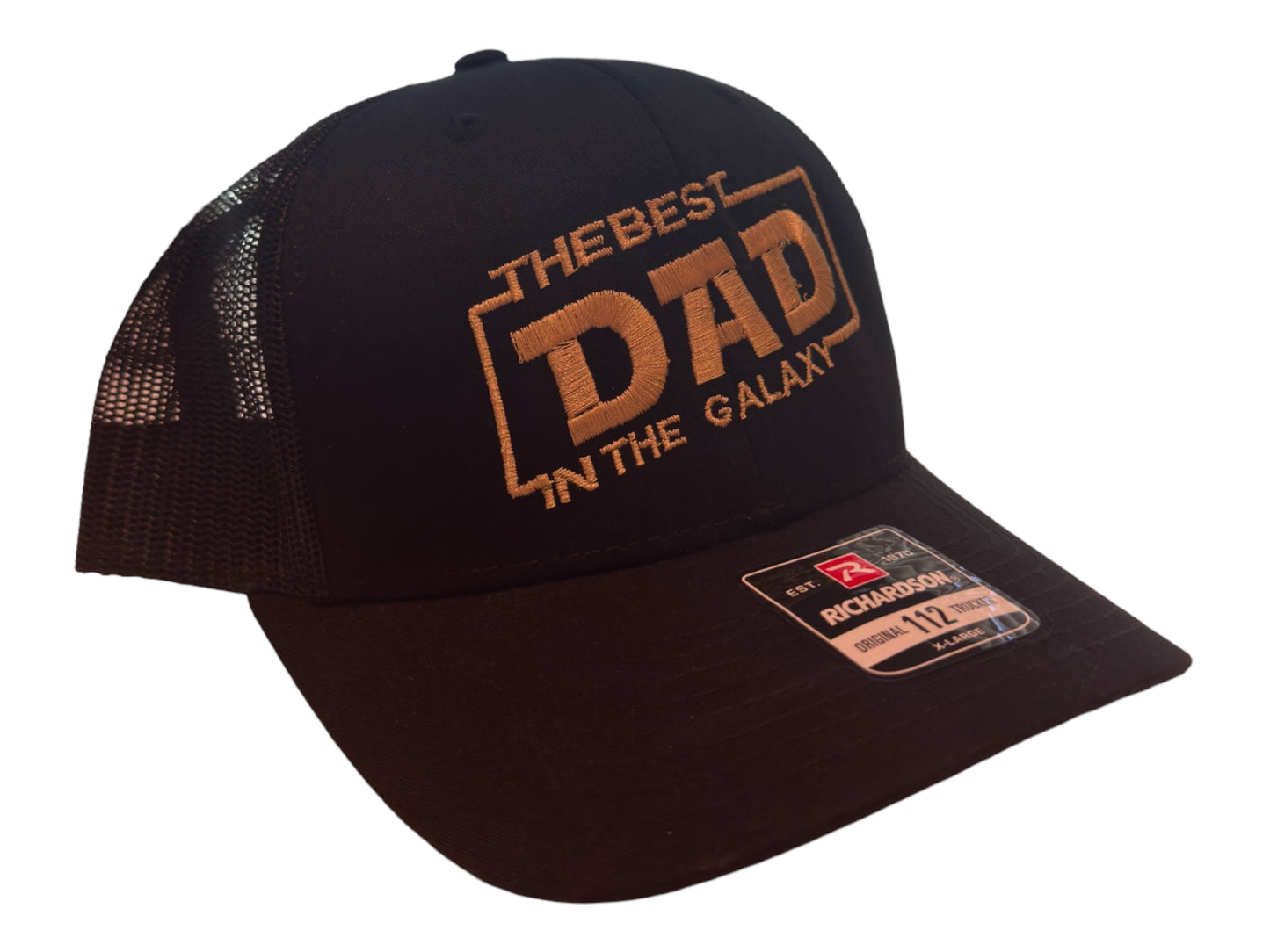 "Best Dad in the Galaxy" Hat - Black