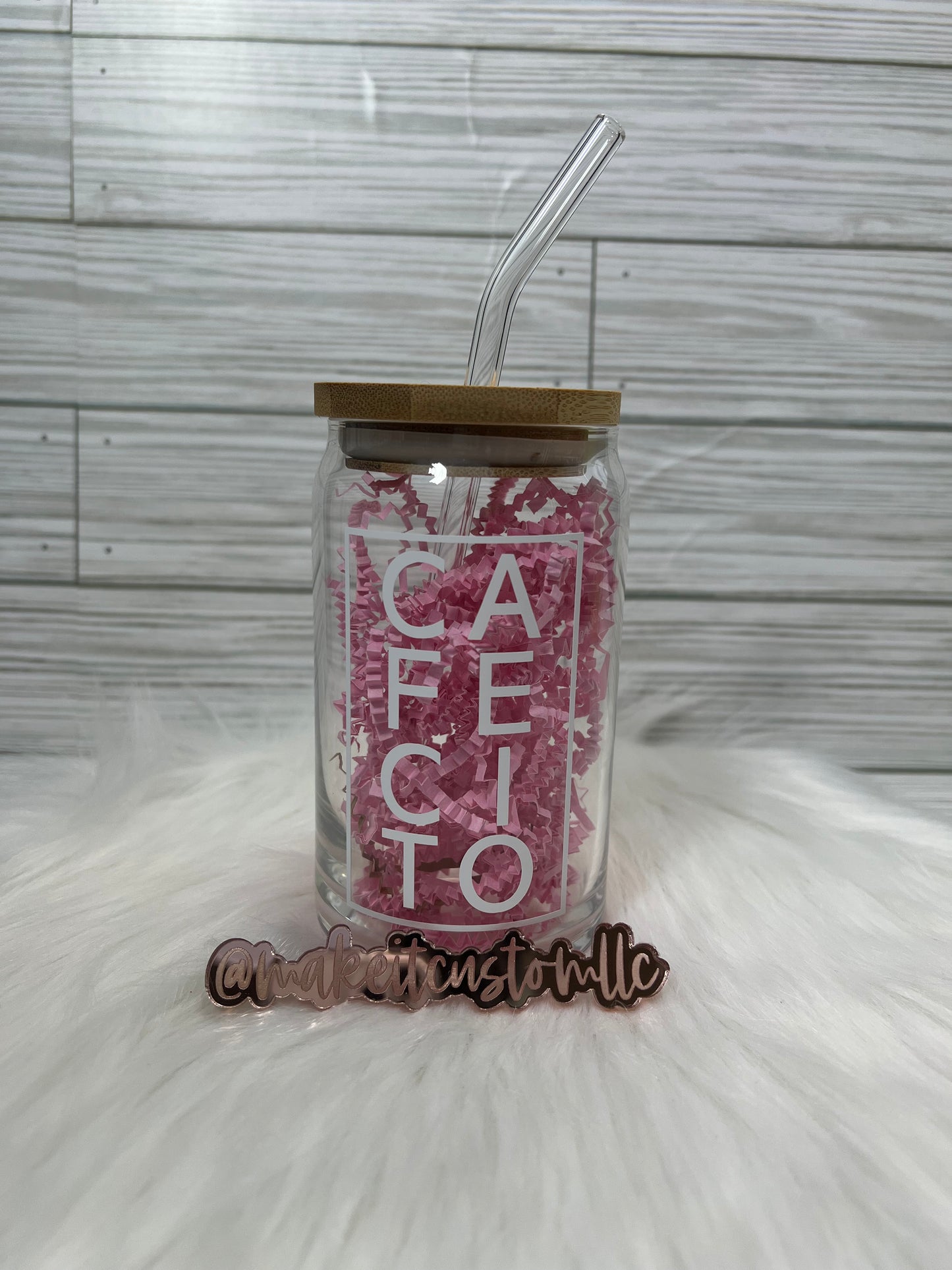 Cafecito/Coffee Glass Can